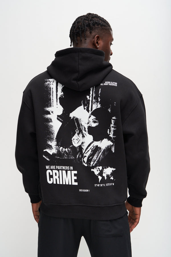 PARTNERS IN CRIME OVERSIZED HOODIE