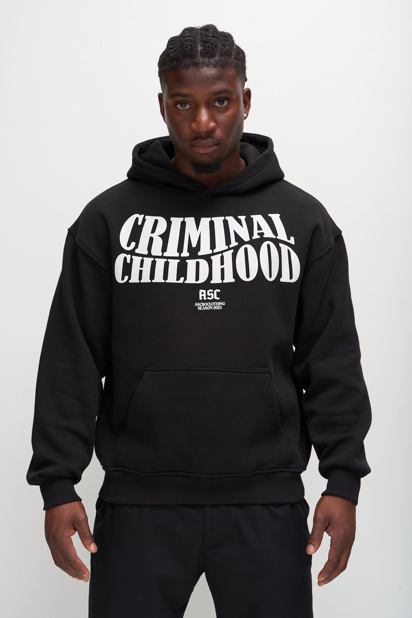 Criminal Childhood Oversized Hoodie