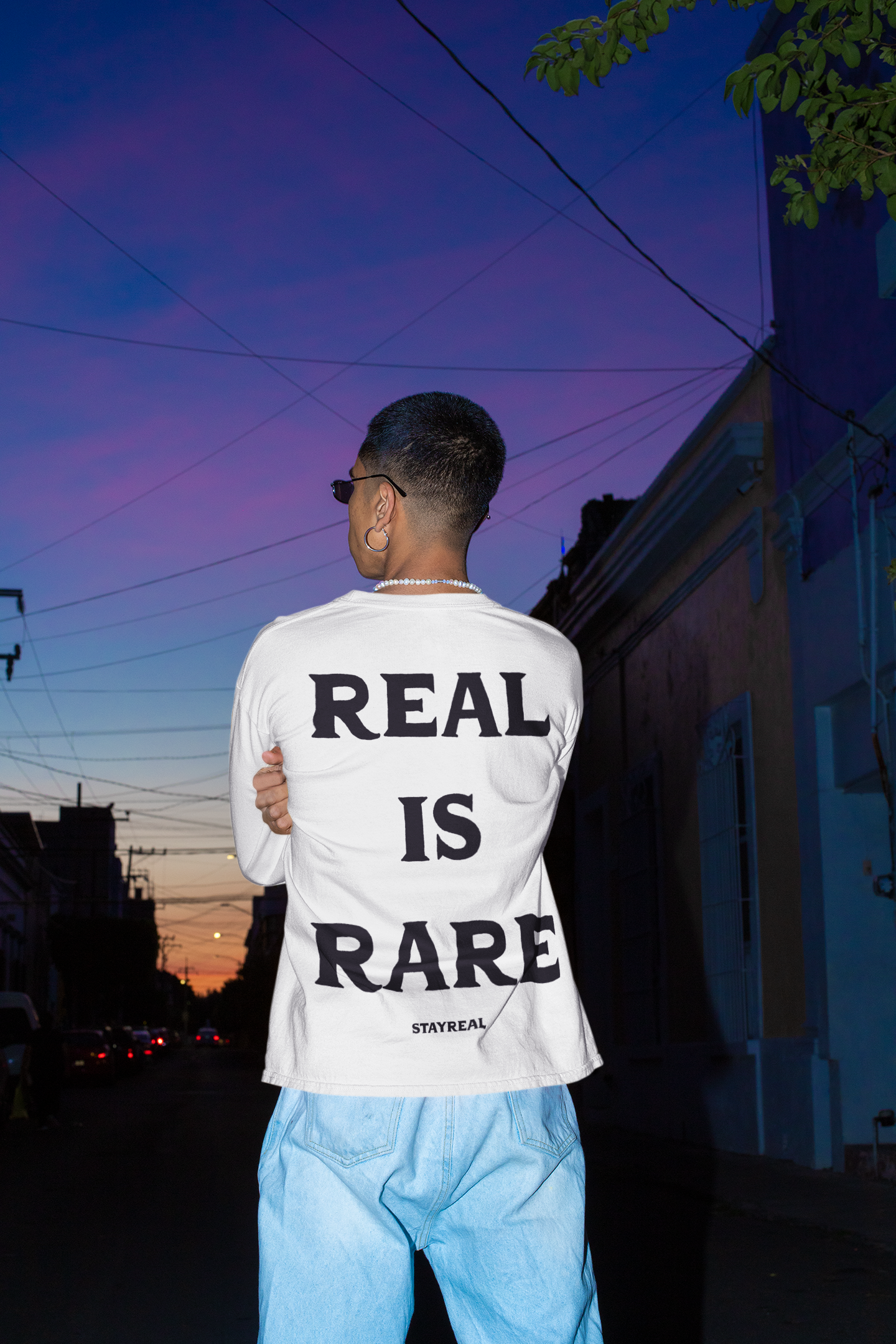 REAL IS RARE WHITE