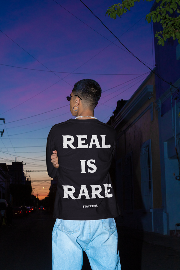 REAL IS RARE Black